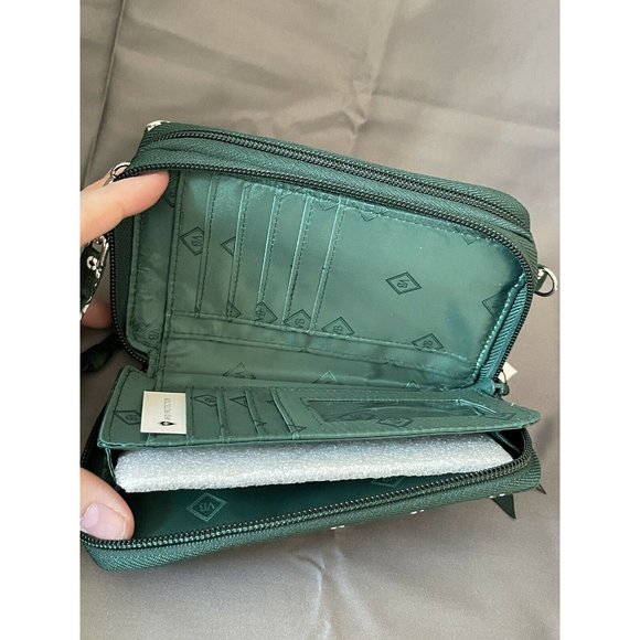 NWT Vera Bradley Collegiate RFID All in One Crossbody Bag - Oregon - Picture 5 of 6